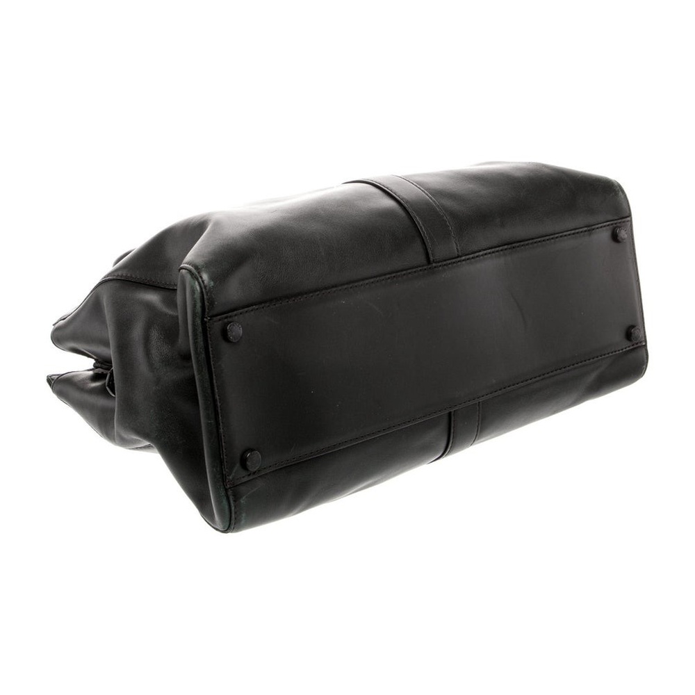CHANEL Black Leather Top-Handle Tote - Picture 4 of 11